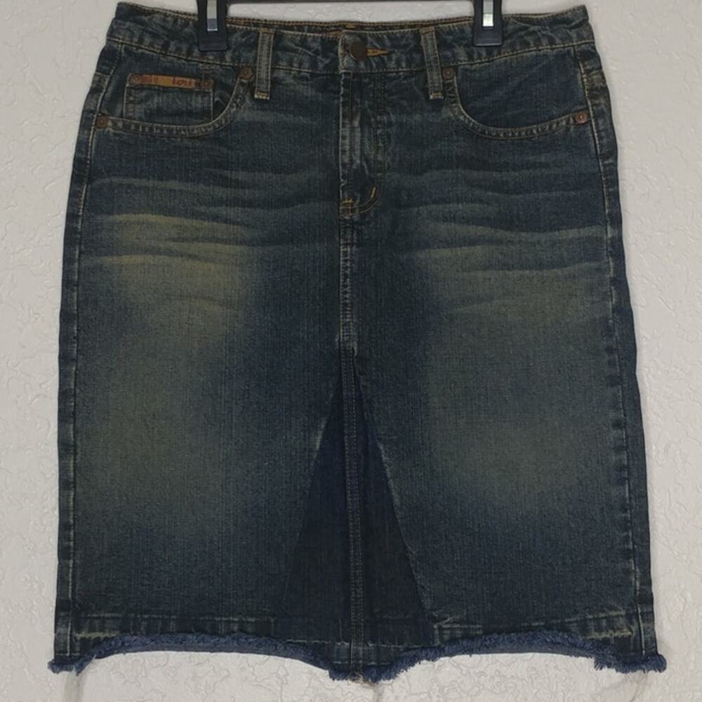 LEI Y2K Denim‎ Skirt Blue Size 9